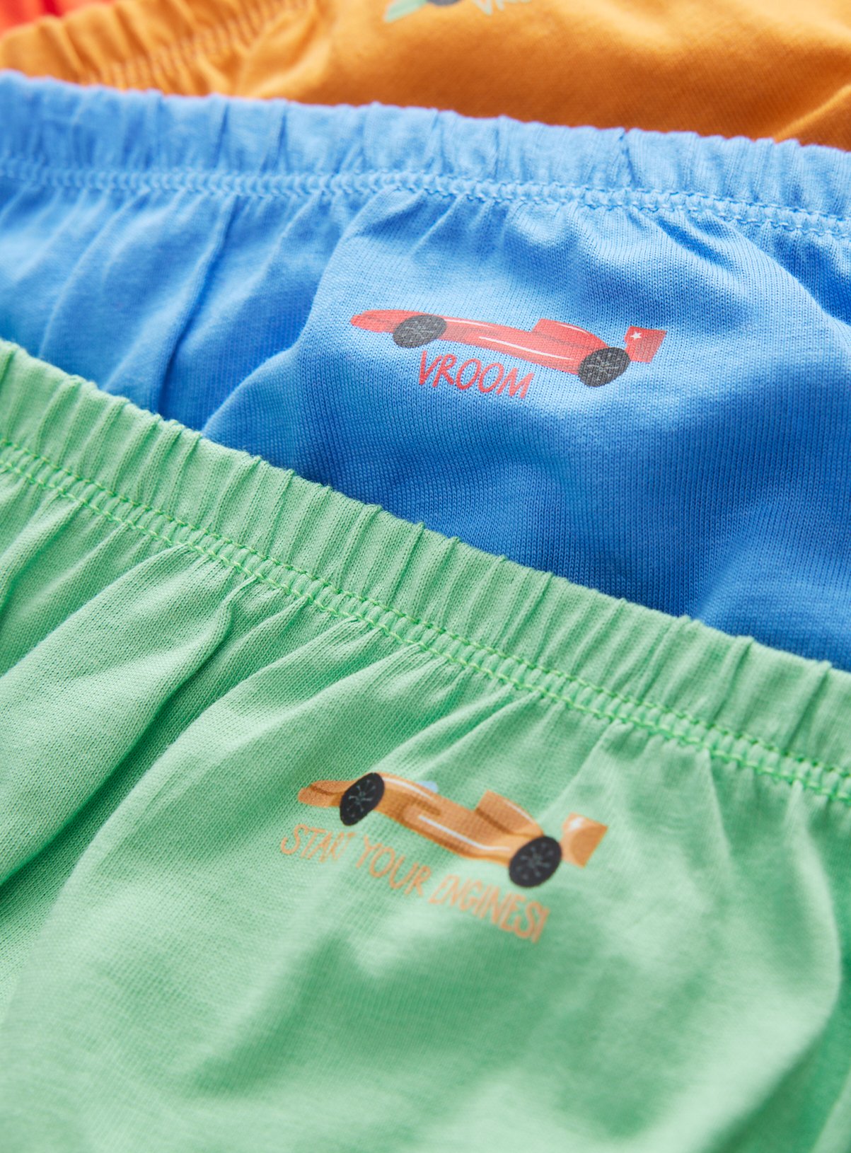 Racing Car Print Briefs 10 Pack 4-5 years - Image 2 thumbnail